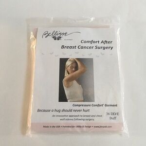 Bellisse By JoViPak Chest Wall Compression Comfort Garment 36 DD/E Buff #315363